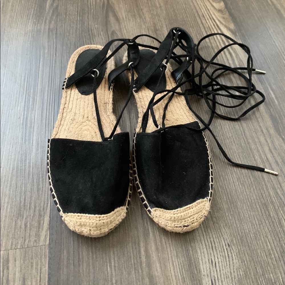 Forever 21 Espadrilles Black US 10